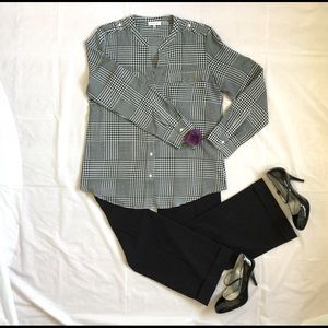 Calvin Klein Long Sleeve Blouse